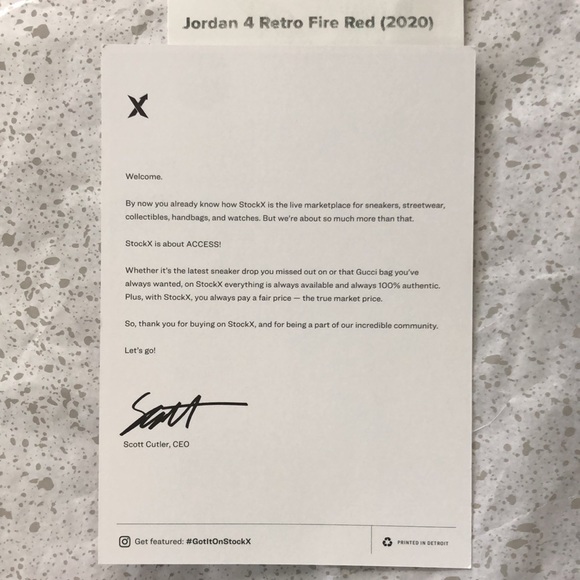 Air Jordan 4 “Fire Red” 4’s (2020 Release) - Picture 8 of 8